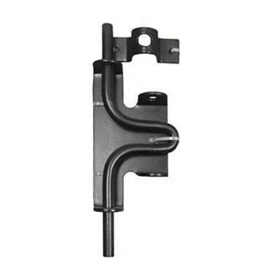 Builders Hardware * | Nuvo Iron Sbl Black Metal Wooden Fence And Gate Slide Bolt Latch