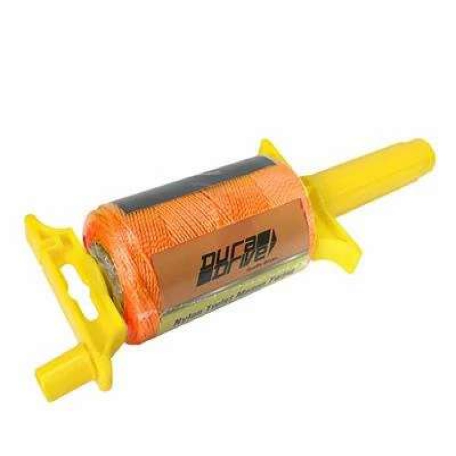 Builders Hardware * | Duradrive 500 Ft. Bright Orange Twisted Nylon Mason Line Twine With Line Reel