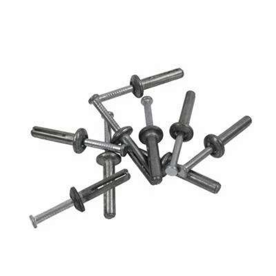 Anchors * | Deawlt Powers 02802 3/16 In. X 7/8 In. Zamac Nailin Mushroom Head Carbon Steel Nail Anchor (100-Pack)