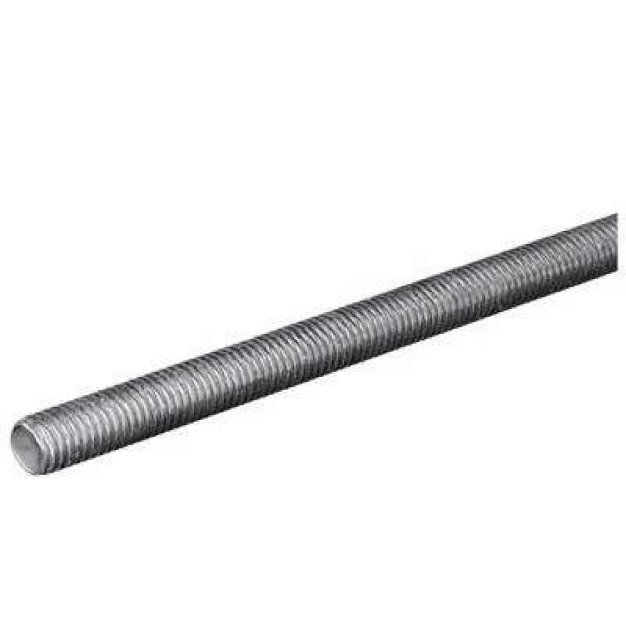 Builders Hardware * | H Paulin 3/8 In. X 36 In. Zinc Coated Threaded Rod