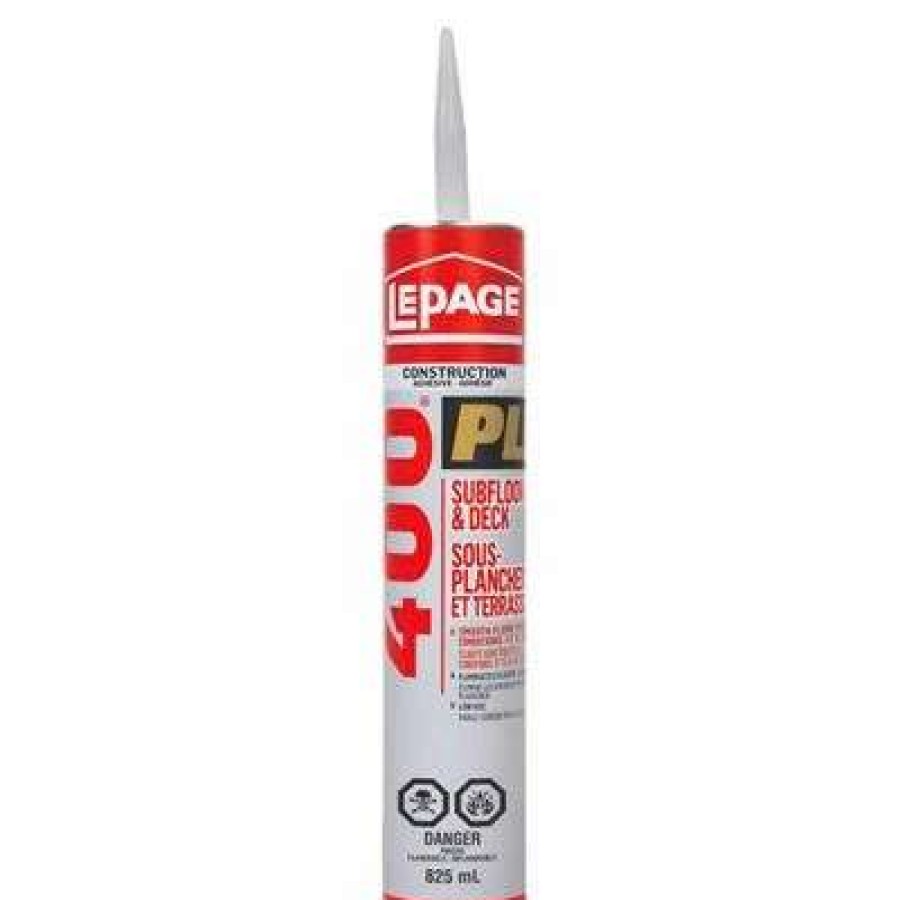 Adhesives * | Lepage 1601357 825Ml Pl 400 Heavy Duty Subfloor And Deck Adhesive