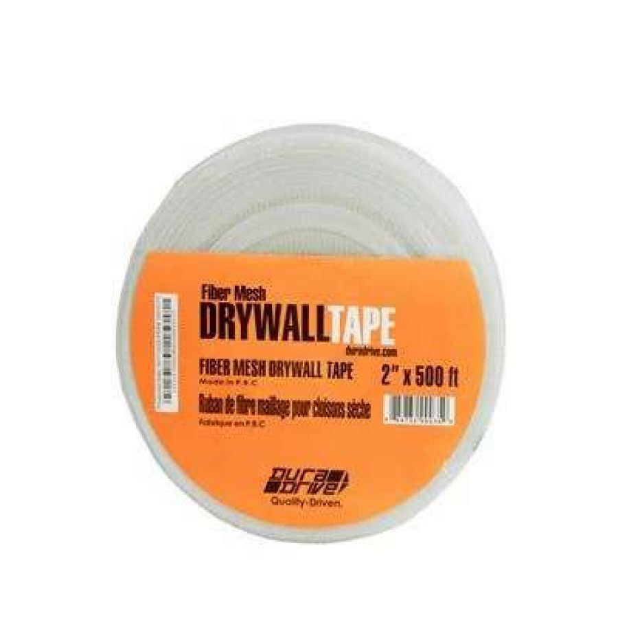 Drywall * | Duradrive 2 In. X 500 Ft. Fibre Mesh Drywall Tape