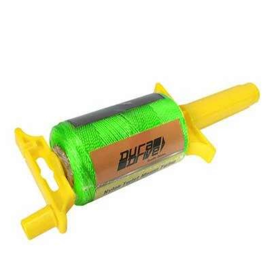 Builders Hardware * | Duradrive 500 Ft. Bright Green Twisted Nylon Mason Line Twine With Line Reel