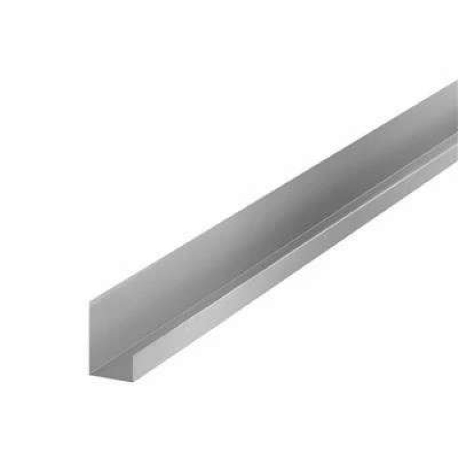 Drywall * | Duradrive D400 1/2 In. X 10 Ft. 18-Gauge Angled Metal J-Shaped Framing Trim