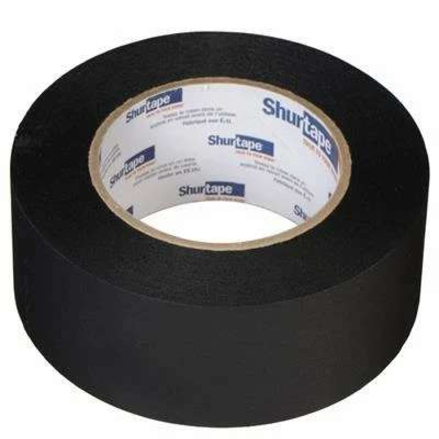 Adhesives * | Shurtape 2 In. X 60 Yds. Black General Purpose Cloth Duct Tape