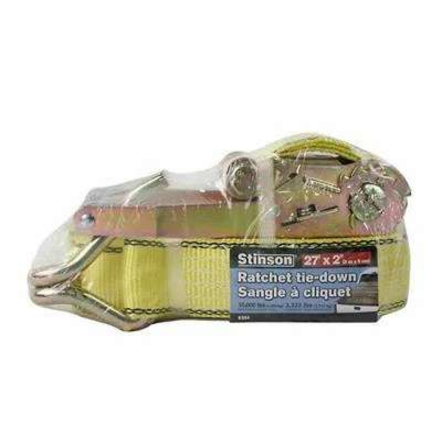 Builders Hardware * | Stinson 27 Ft. X 2 In. Ratchet Tie-Down