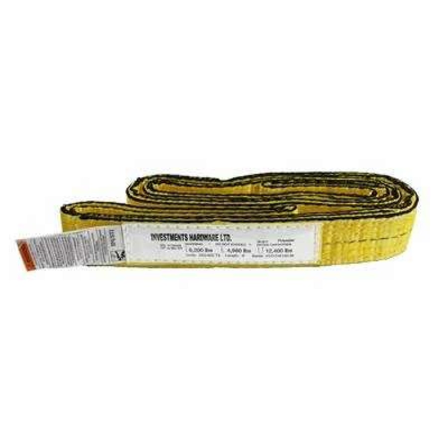 Builders Hardware * | Ben-Mor Ee2-902Y06T3 2 In. X 6 Ft. 2-Ply Type 3 Synthetic Web Sling