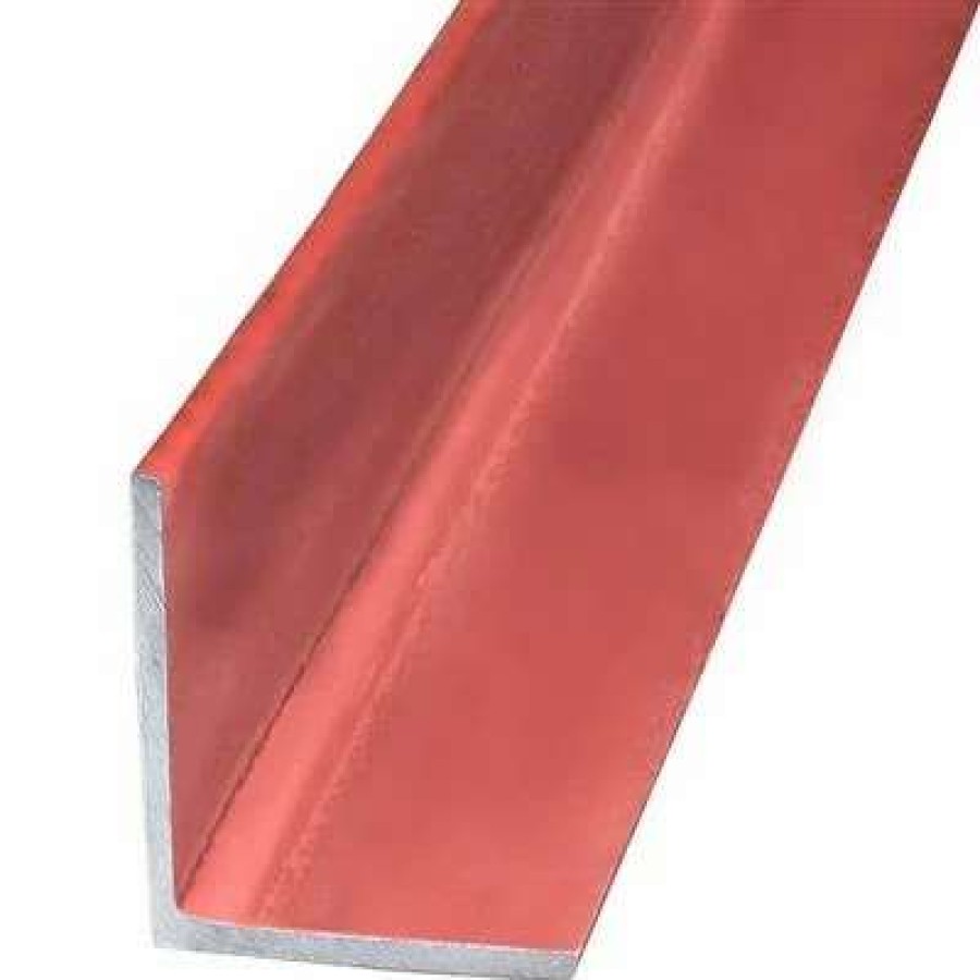 Builders Hardware * | 3-1/2 In. X 3-1/2 In. X 84 In. Plain Painted Steel Angle 1/4 In. Thick