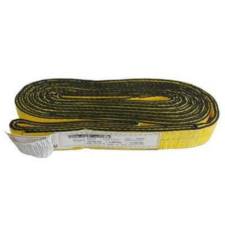 Builders Hardware * | Ben-Mor Ee2-902Y16T3 2 In. X 16 Ft. 2-Ply Type 3 Synthetic Web Sling