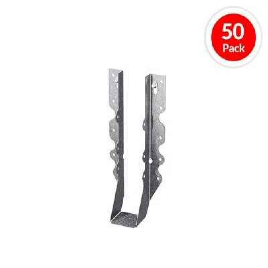 Builders Hardware * | Simpson Strong-Tie Lu210 Single 2 In. X 10 In. 20-Gauge G90 Galvanized Standard Face-Mount Joist Hanger (50-Pack)