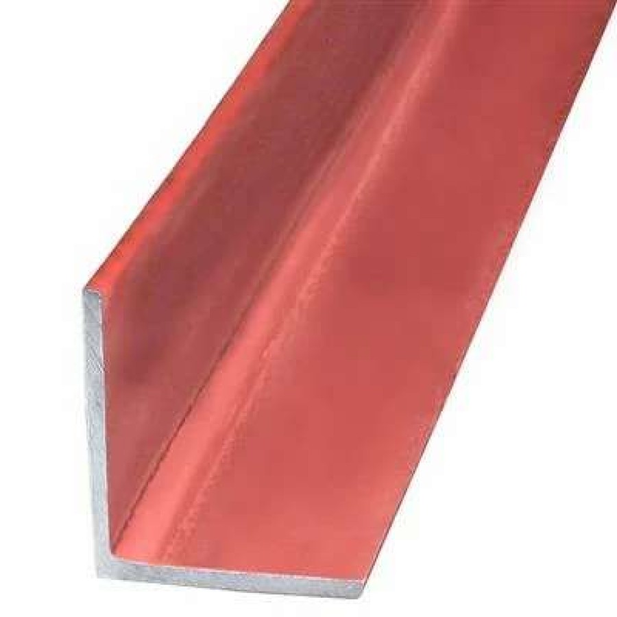 Builders Hardware * | 3-1/2 In. X 3-1/2 In. X 96 In. Plain Painted Steel Angle 1/4 In. Thick