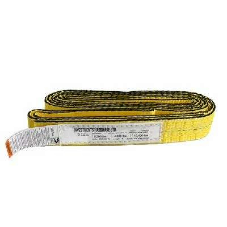 Builders Hardware * | Ben-Mor Ee2-902Y08T3 2 In. X 8 Ft. 2-Ply Type 3 Synthetic Web Sling