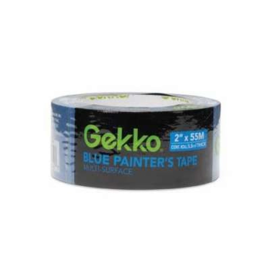 Adhesives * | Gekko 2 In. X 55M Blue Masking Tape