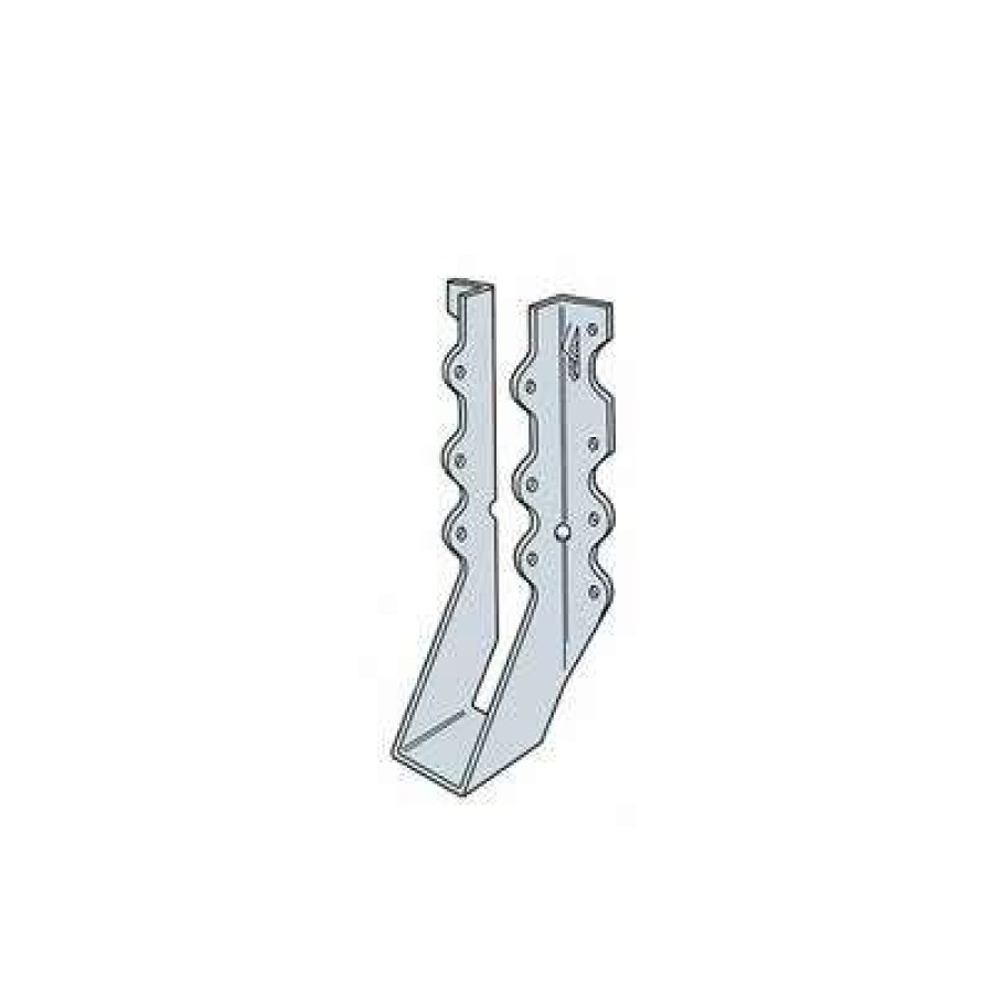 Builders Hardware * | Simpson Strong-Tie Lu28 Single 2 In. X 8 In. 20-Gauge G90 Galvanized Standard Face-Mount Joist Hanger (100-Pack)