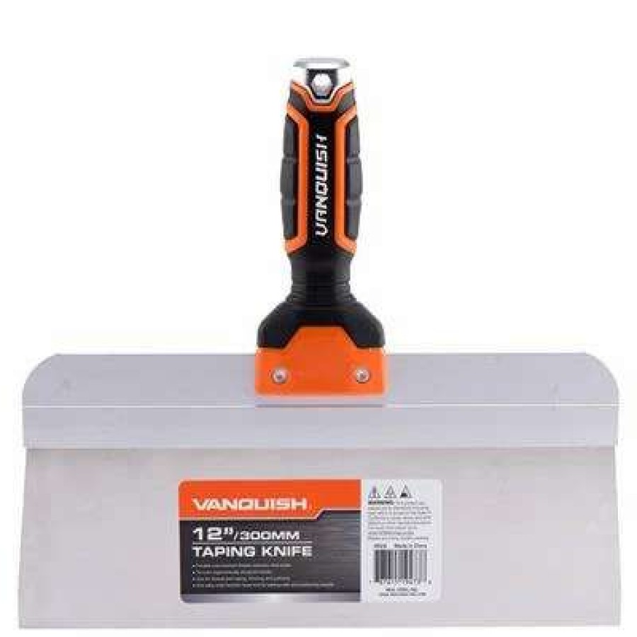 Specialty Drywall Tools * | Vanquish 3522 12 In. Stainless Steel Drywall Taping Knife