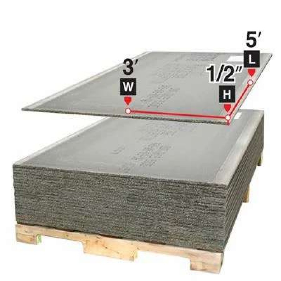 Drywall * | Permabase 3 Ft. X 5 Ft. X 1/2 In. Cement Board