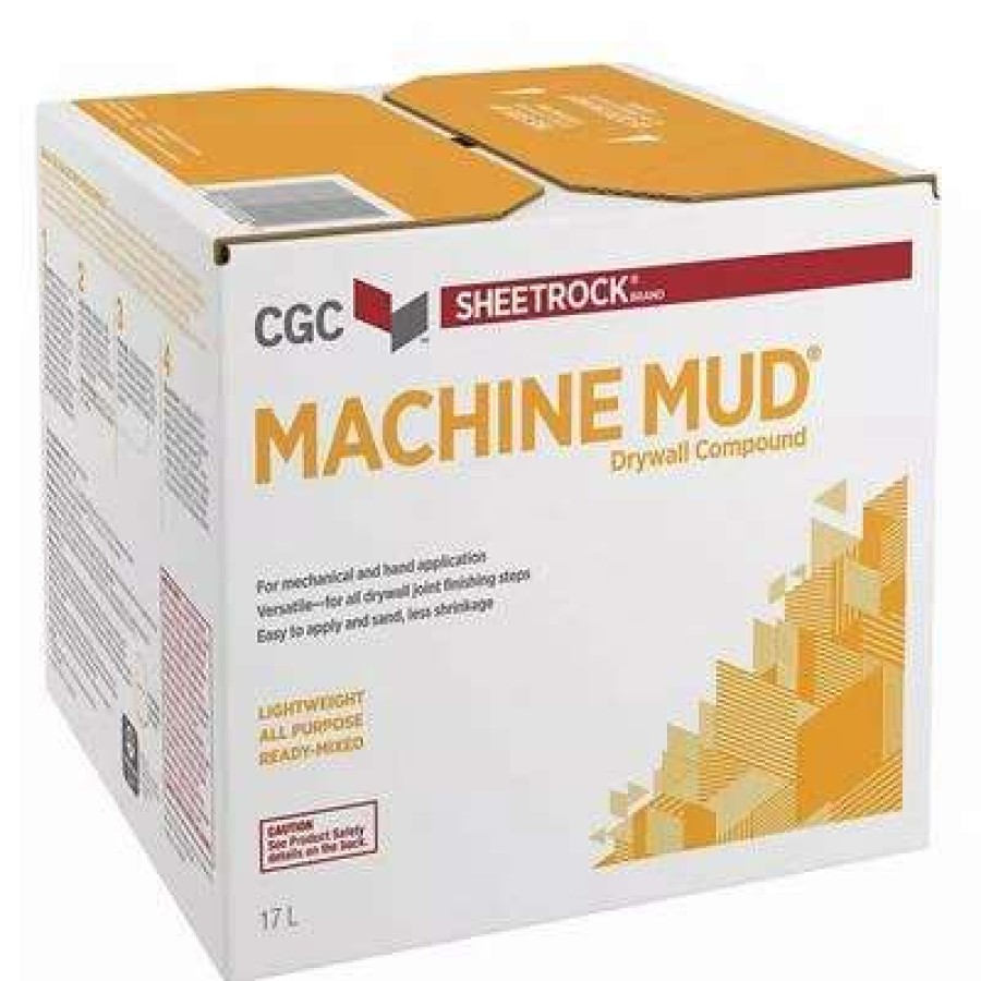 Drywall * | Cgc Sheetrock 17-Litre Machine Mud Lightweight All Purpose Ready-Mixed Drywall Compound