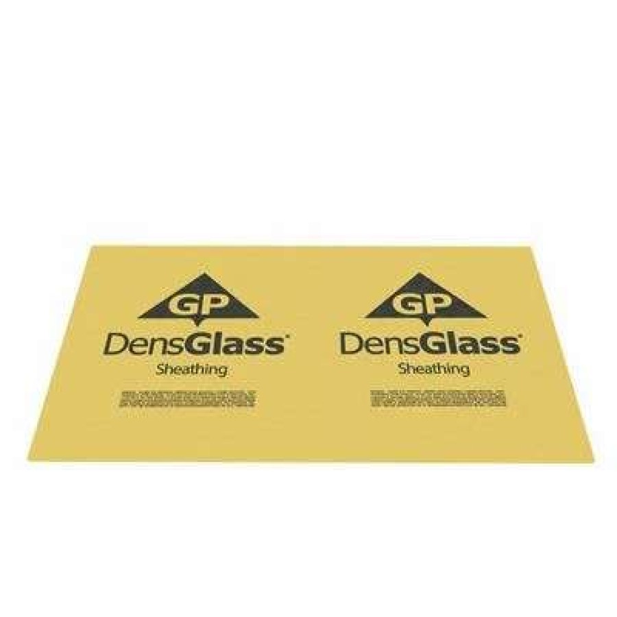 Drywall * | Densglass Gold 1/2 In. X 4 Ft. X 8 Ft. Type X Exterior Wall Sheathing