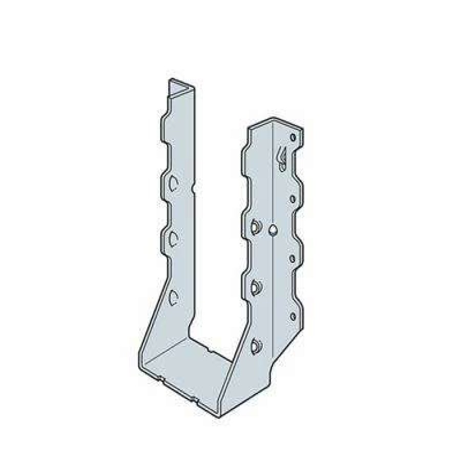 Builders Hardware * | Simpson Strong-Tie Lus210-2 Double 2 In. X 10 In. 18-Gauge G90 Galvanized Double-Shear Face-Mount Joist Hanger(50-Pack)