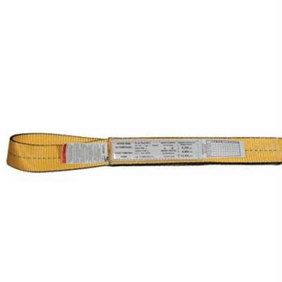 Builders Hardware * | Ben-Mor Ee2-903Y20T3 3 In. X 20 Ft. 2-Ply Type 3 Synthetic Web Sling