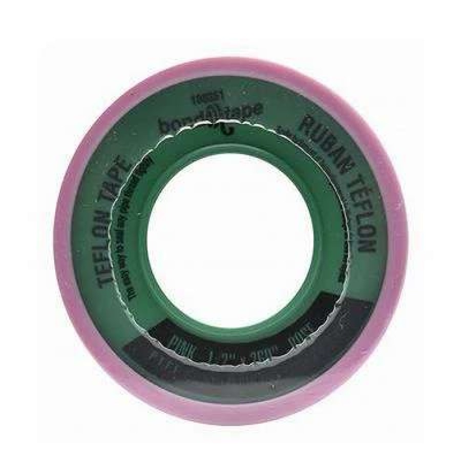 Adhesives * | 1/2 In. X 260 In. Pink Teflon Ptfe Sealing Tape