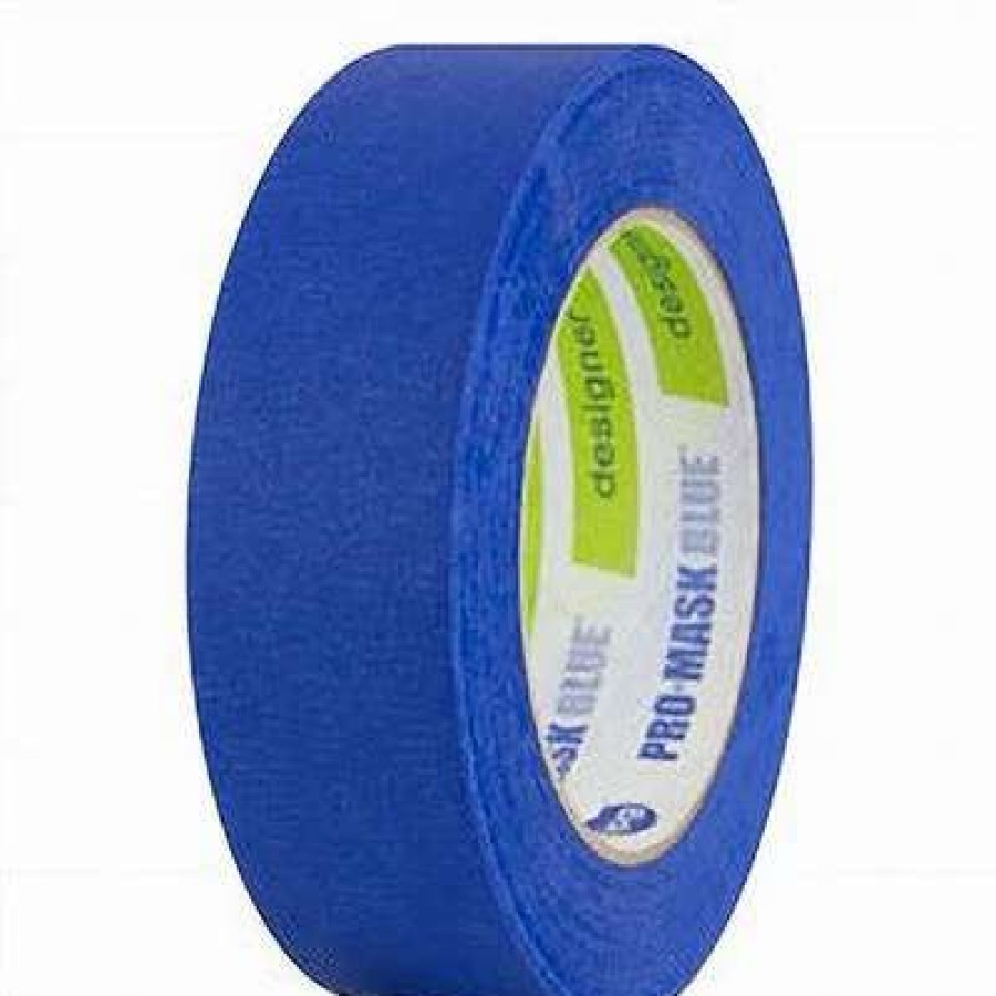 Adhesives * | Intertape Pt7 Masking Uv Dark Blue Painters Tape 48Mm X 55M