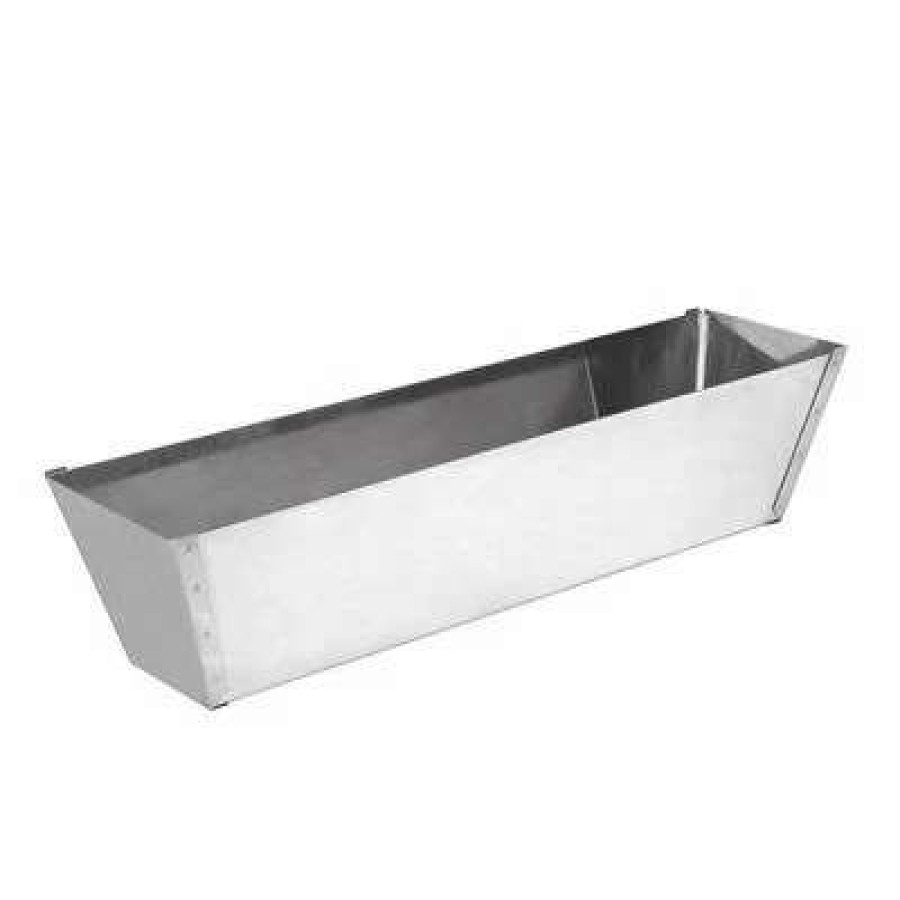 Drywall * | Goldblatt G05019 12 In. Stainless Steel Mud-Tight Spot Welded Mud Pan