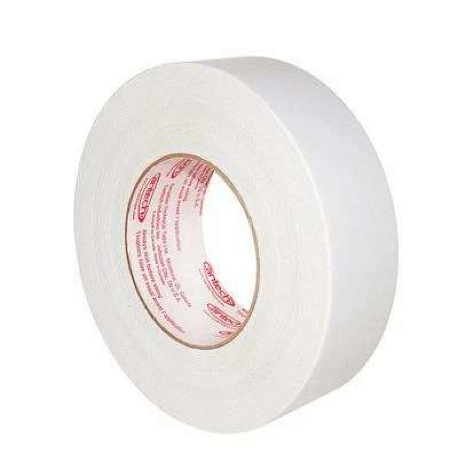 Adhesives * | Cantech 2 In. X 33 M. White Double-Sided Cloth Tape