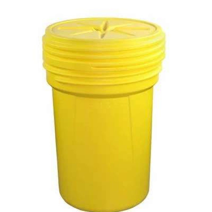 Builders Hardware * | Saltex 30-Gallon Polyethylene Lab Pack Drum With Screw Top Lid