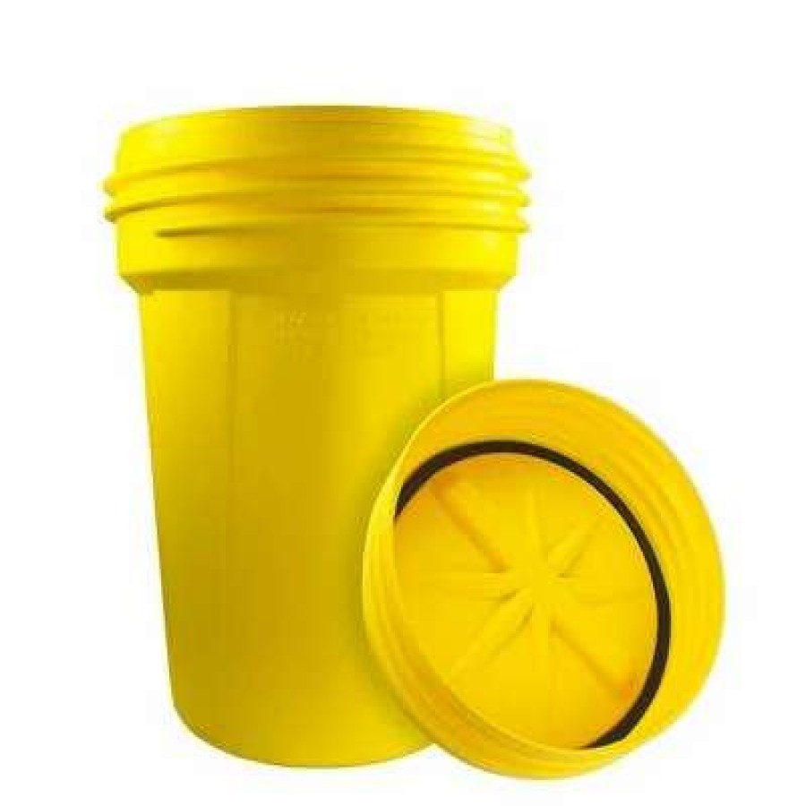 Builders Hardware * | Saltex 30-Gallon Polyethylene Lab Pack Drum With Screw Top Lid