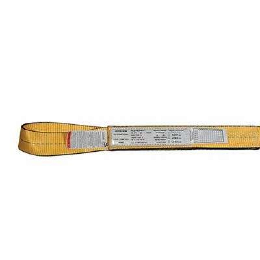 Builders Hardware * | Ben-Mor Ee2-903Y16T3 3 In. X 16 Ft. 2-Ply Type 3 Synthetic Web Sling